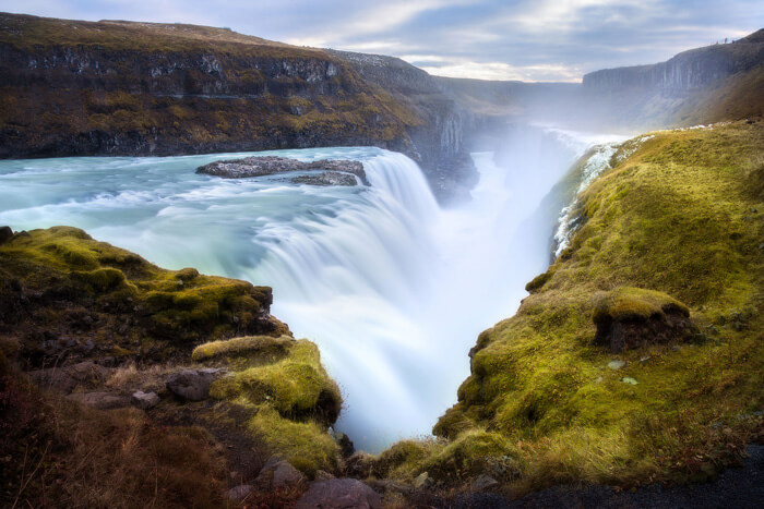 Водопад Гюдльфосс, Исландия