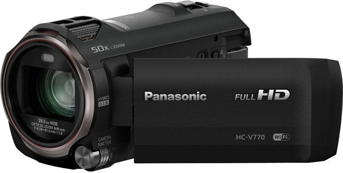 Panasonic HC-V770 – лучшая видеокамера 2017 года