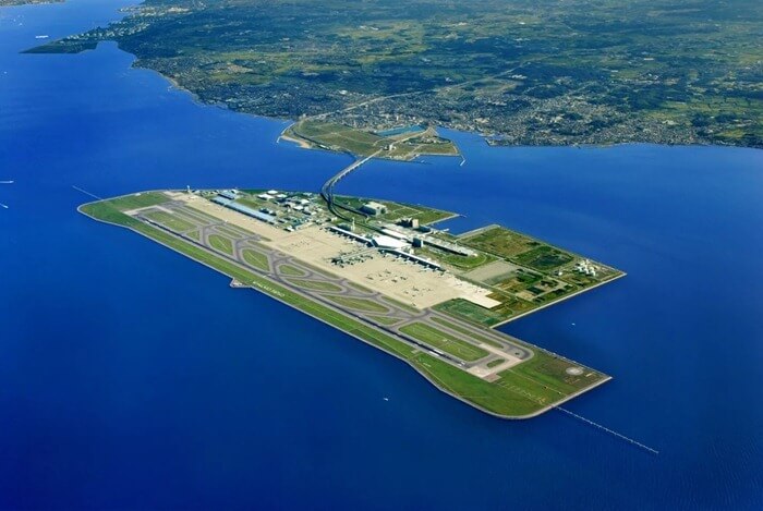 Международный аэропорт Кансай на искусственном острове