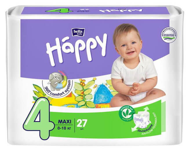 BELLA Baby happy – лучшие подгузники для детей