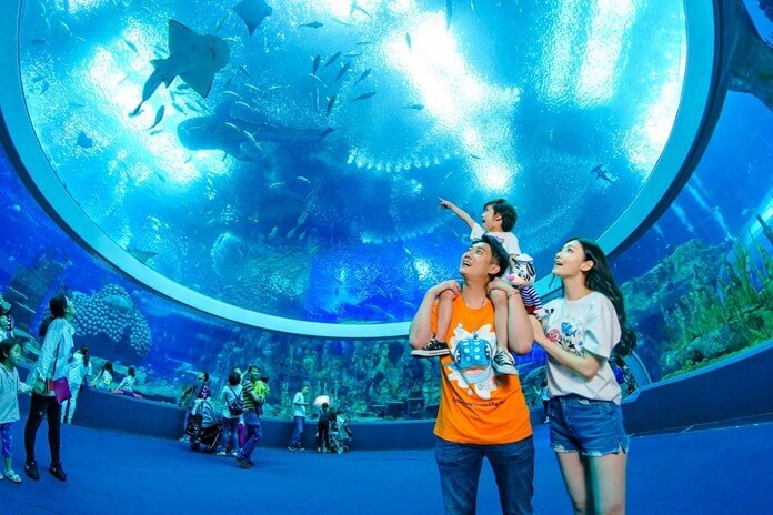 Самый большой океанариум в мире
