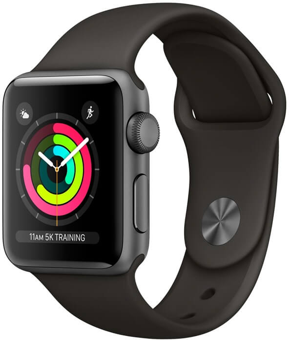 Apple Watch Series 3 42mm Aluminum Case with Sport Band