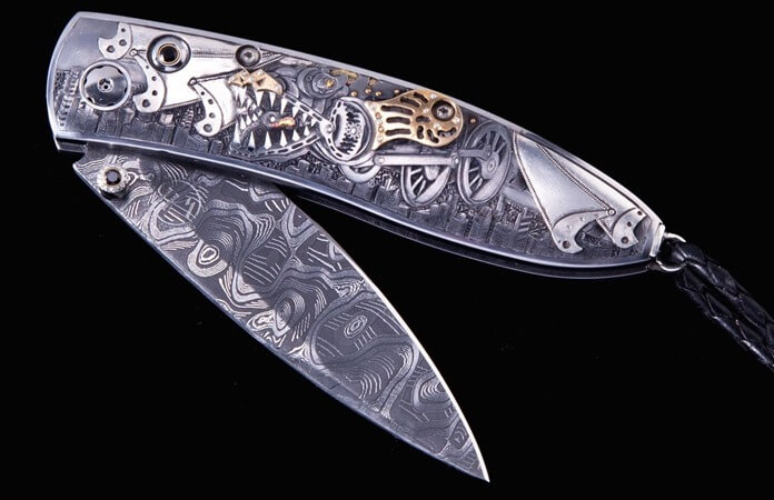Monarch Steampunk Dragon Knife
