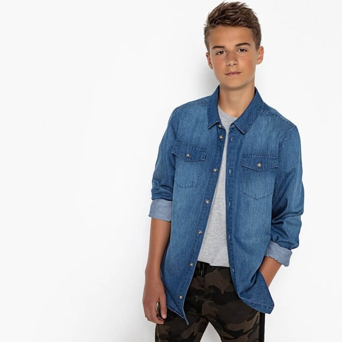 Denim shirt | Latest Fashion Trends for a Teenage Boy 2020