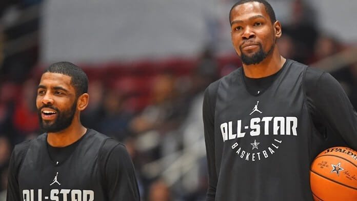Kevin Durant and Kyrie Irving | Most expensive NBA duos in 2020 