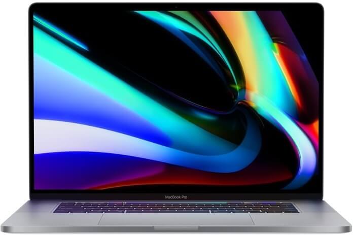 MacBook Pro 16, дисплей Retina и Touch Bar, 2019