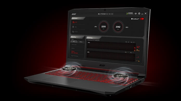Производительность в играх Acer Nitro 5 AN515-43