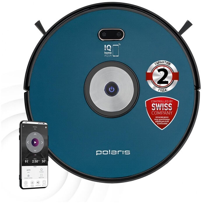 Polaris PVCR 3200 IQ Home Aqua качественный и недорогой робот-пылесос