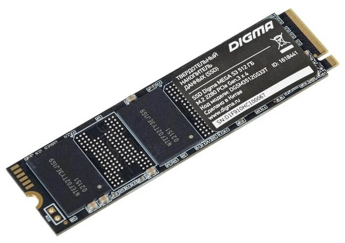 SSD DIGMA PCIe 3.0x4 NVMe M.2