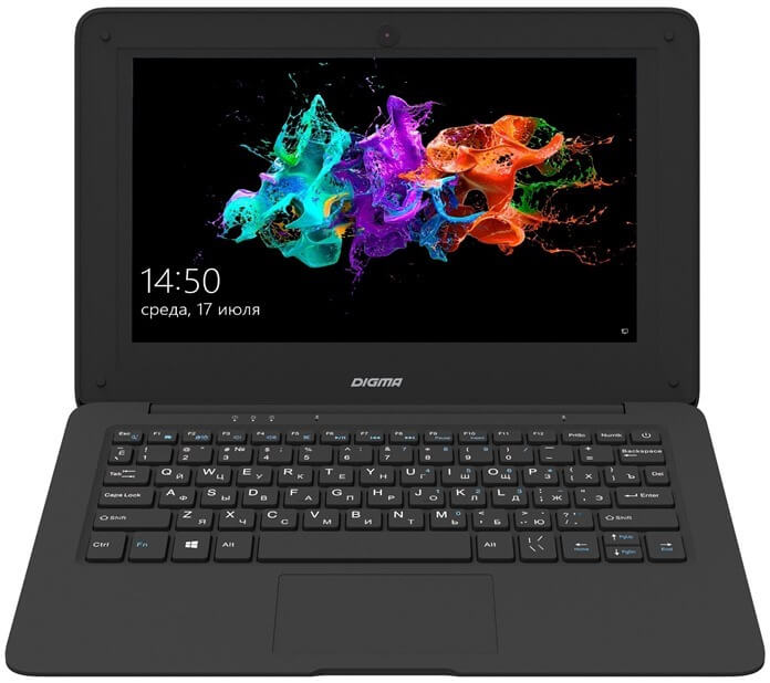 Digma EVE 10 A200 самый дешевый ноутбук