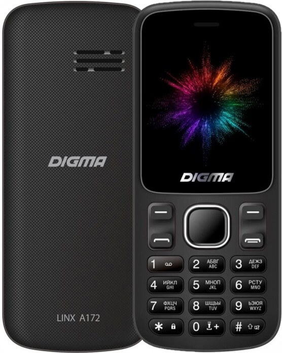 DIGMA Linx A172 хороший кнопочный телефон для первоклассника