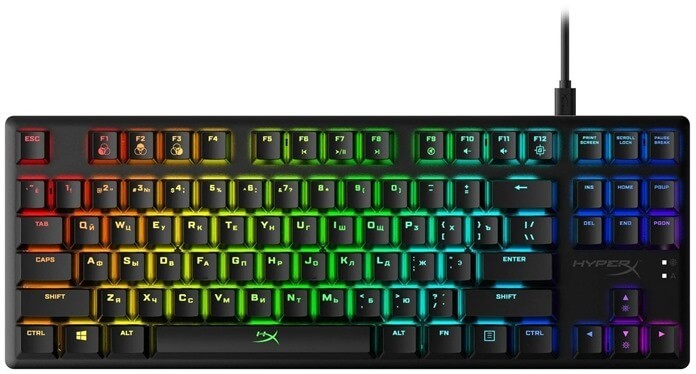 HyperX Alloy Origins Core самая лучшая игровая механическая клавиатура