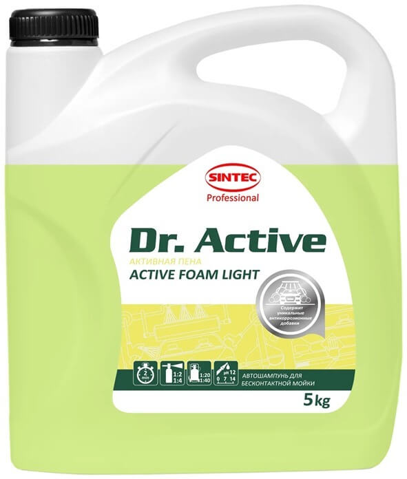 Активная Пена Sintec Dr. Active «Active Foam Light» 5 л