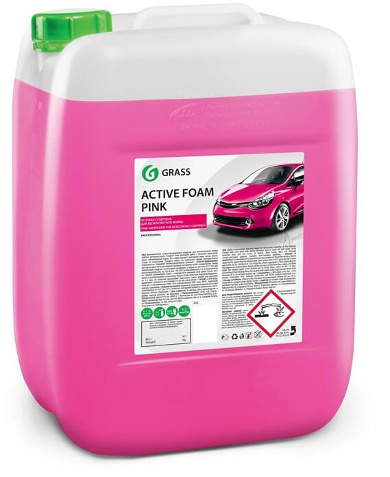 Grass Активная пена для бесконтактной мойки Active Foam Pink