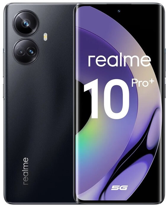 Realme 10 Pro+ 5G - новинка среди лучших смартфонов 2023 года от Realme
