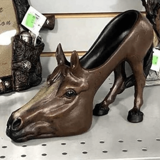 Туфли в виде лошади