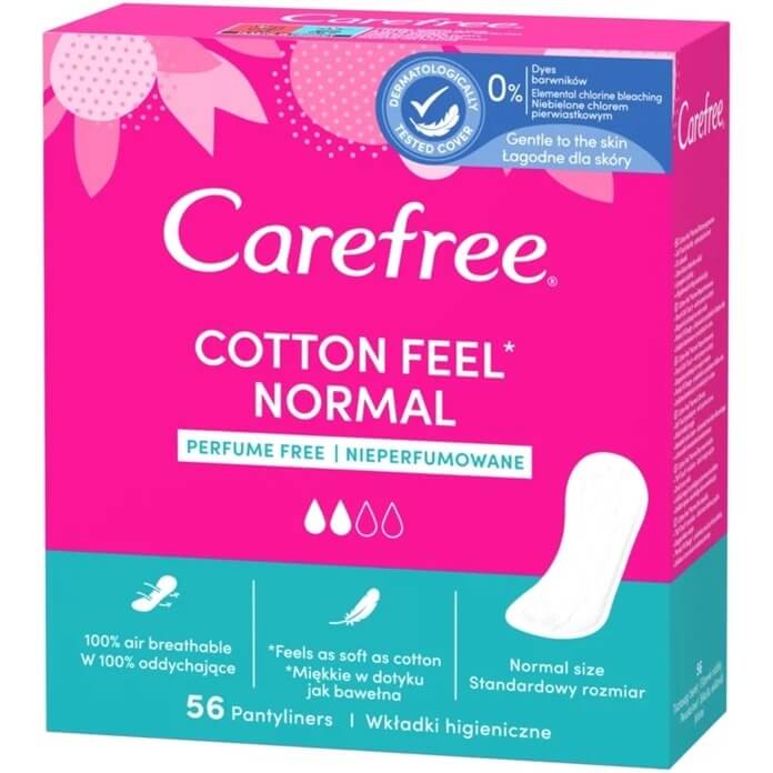 Carefree Cotton feel normal perfume free