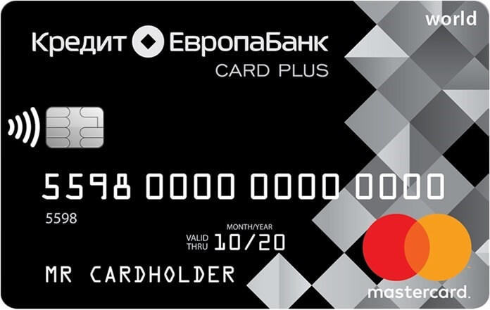 CARD PLUS, Кредит Европа Банк
