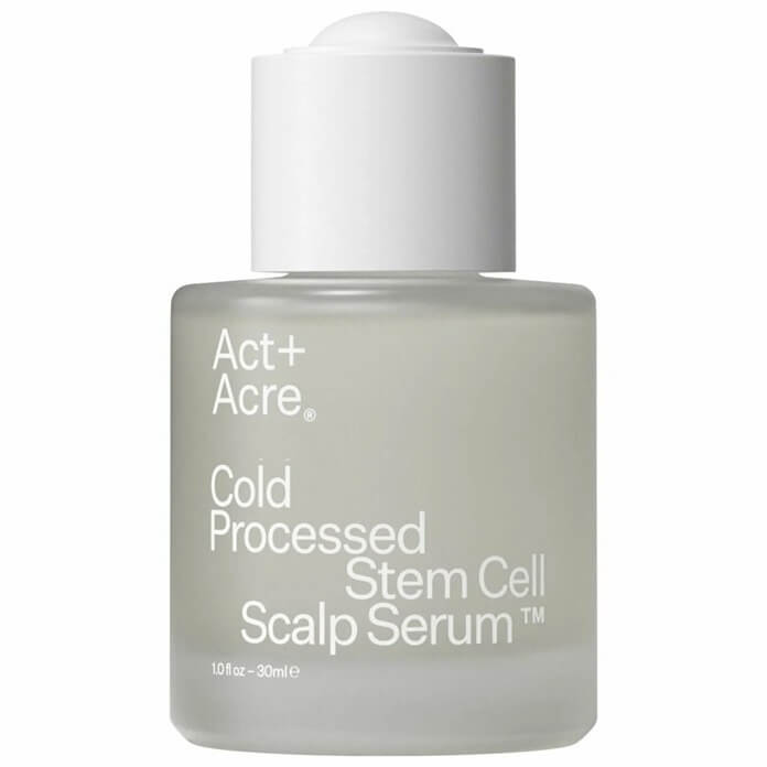 Сыворотка от выпадения волос со стволовыми клетками холодной обработки Act+Acre Cold Processed Stem Cell Scalp Serum