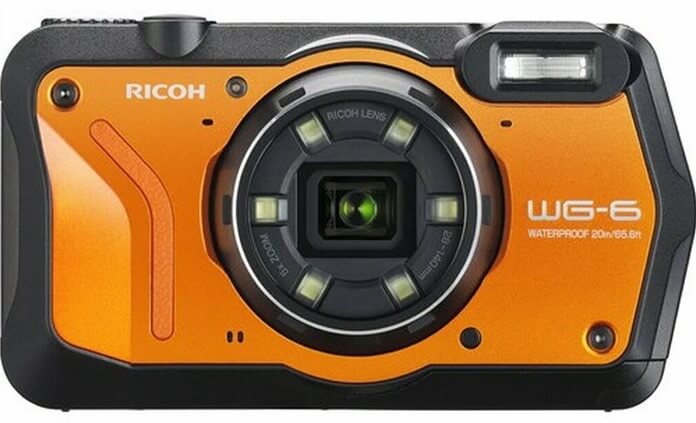 Водонепроницаемый фотоаппарат Ricoh WG-6 GPS