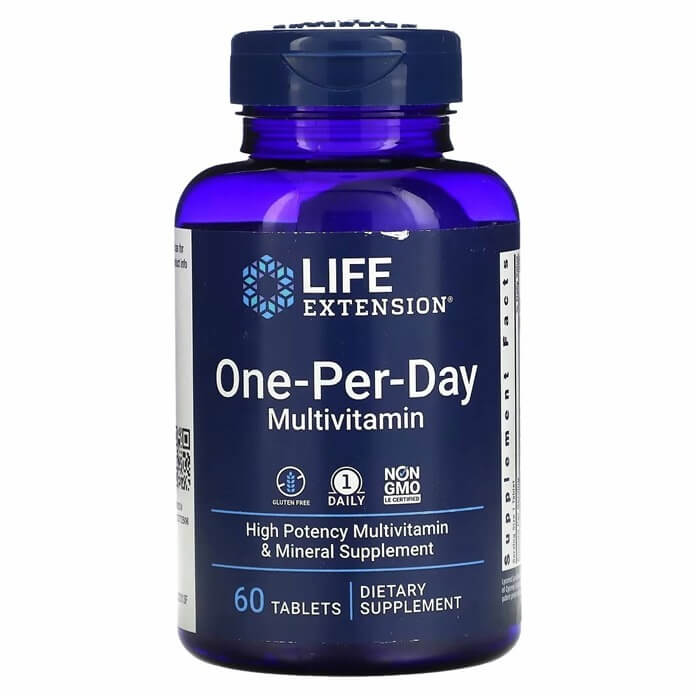 Мультивитамины, для приема один раз в день, Life Extension One-Per-Day