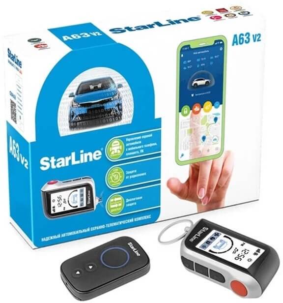 Охранно-телематический комплекс StarLine А63 v2