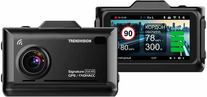 Видеорегистратор с радар-детектором TrendVision Combo F10 CPL